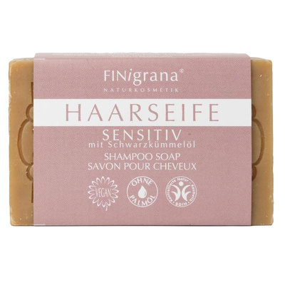 Produktfoto zu Haarseife sensitiv mit Schwarzkümmelöl