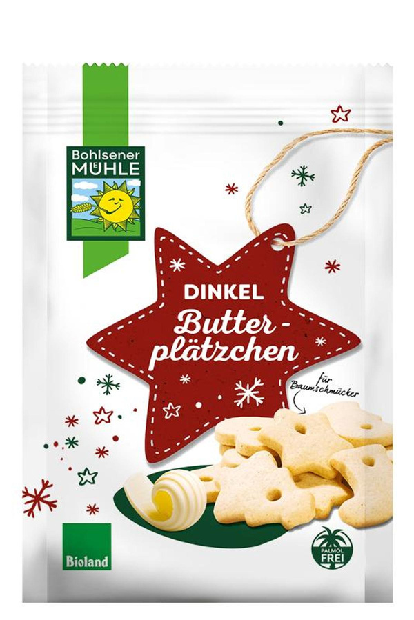 Produktfoto zu Dinkel Butterplätzchen 6x125g