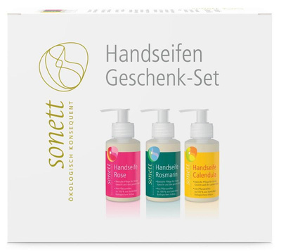 Produktfoto zu Handseifen Geschenk-Set von Sonett
