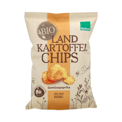 Produktfoto zu Kartoffelchips Gemüsepaprika