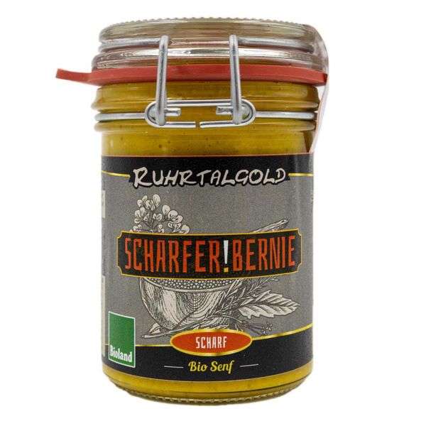 Produktfoto zu Scharfer Senf "Scharfer Bernie" Ruhrtalgold