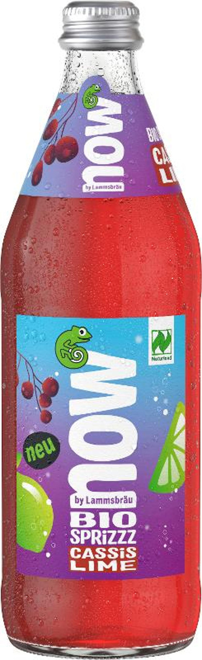 Produktfoto zu now Sprizzz Cassis Lime 10 x 0,5l
