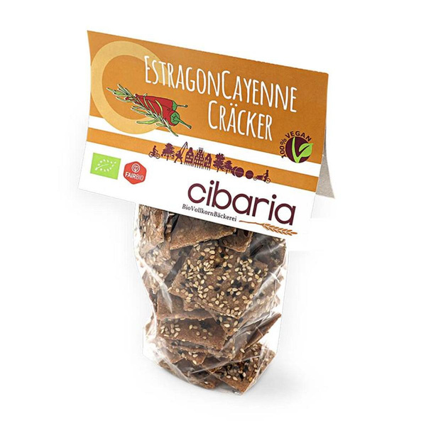 Produktfoto zu EstragonCayenneCräcker Cibaria 110g