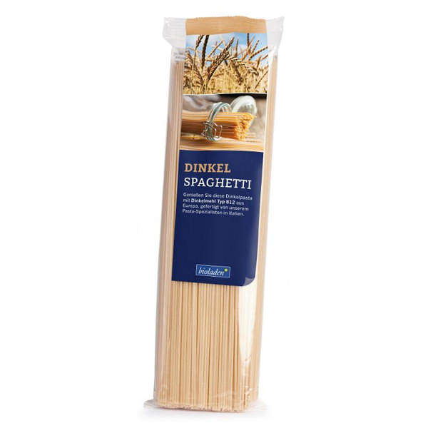 Produktfoto zu Dinkel Spaghetti hell bioladen
