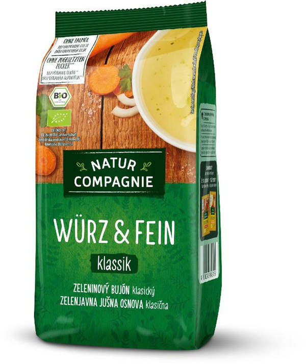 Produktfoto zu Gemüsebrühe Würz & Fein Nachfüllbeutel  12x 252g
