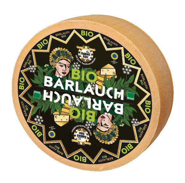 Produktfoto zu Bärlauchkäse aus Heumilch 50%