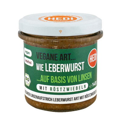 Produktfoto zu Vegane Art Leberwurst mit Röstzwiebeln