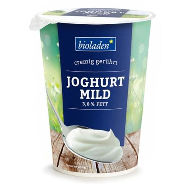Produktfoto zu Joghurt Natur im Becher 3,8% 6x500g