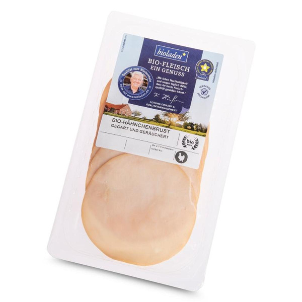 Produktfoto zu Hähnchenbrust gegart, geräuchert