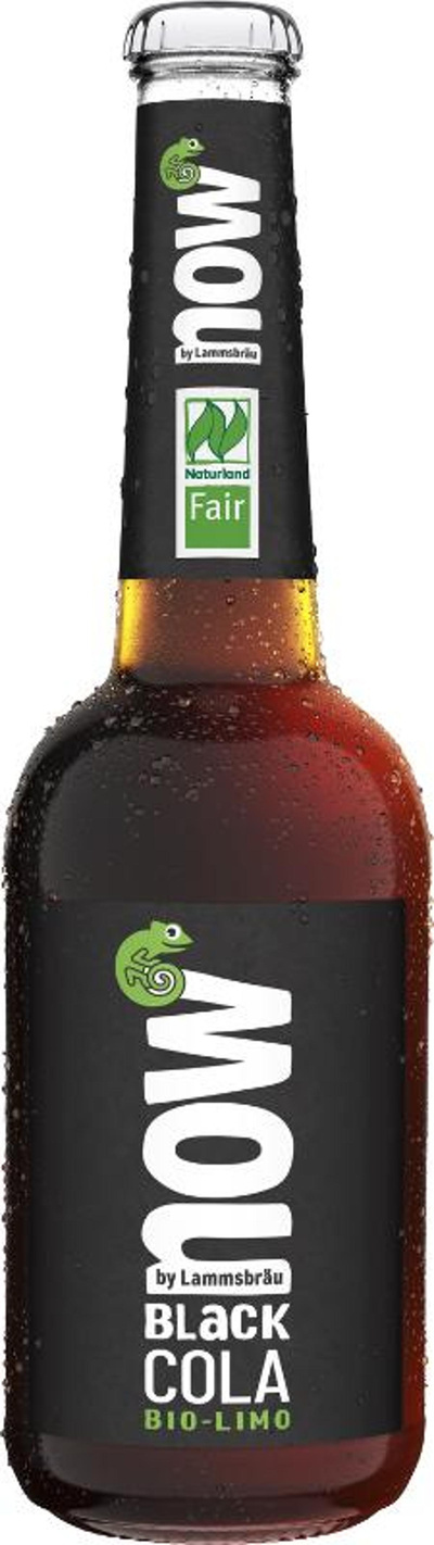 Produktfoto zu now Black Cola 0,33l