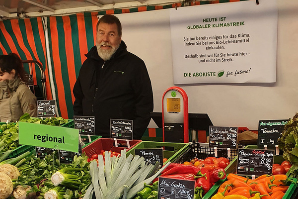 Unser Marktstand