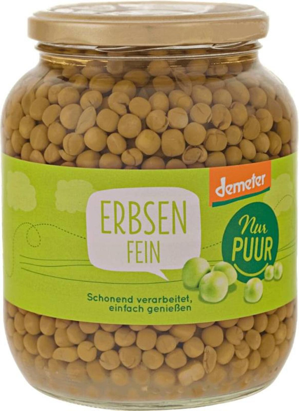 Produktfoto zu Erbsen im Glas 6x680g