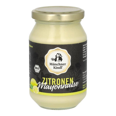 Produktfoto zu Zitronen Mayonnaise Münchner Kindl