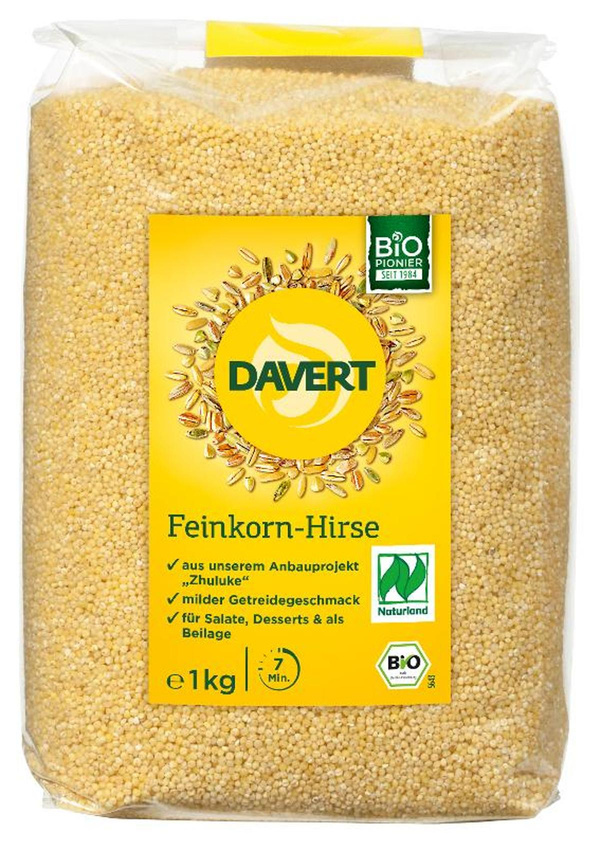 Produktfoto zu Hirse, 8x1kg