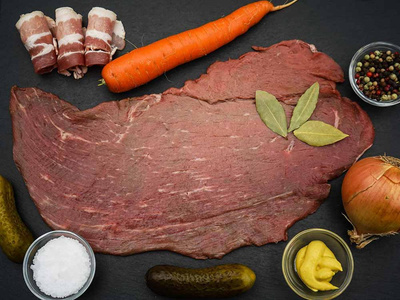 Produktfoto zu Rinderrouladen, ca. 320g  (2 Stück)