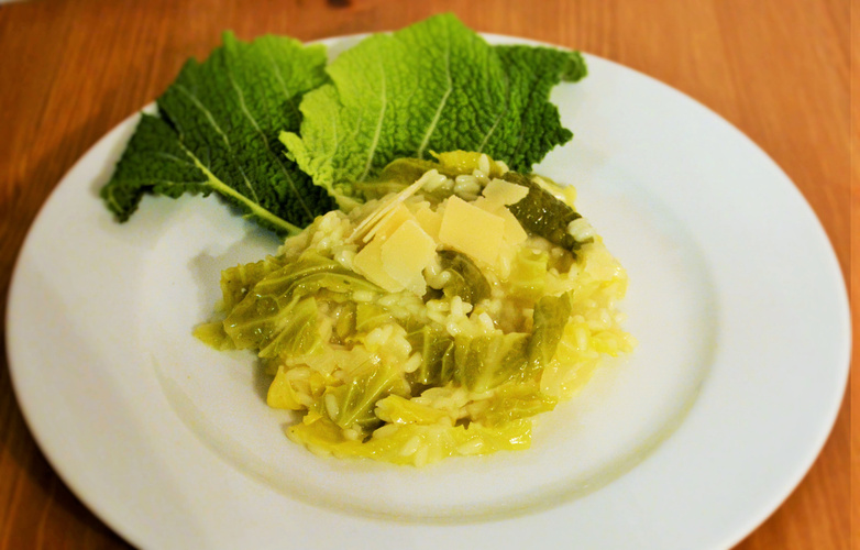 Rezeptbild für Risotto mit Kohlgemüse