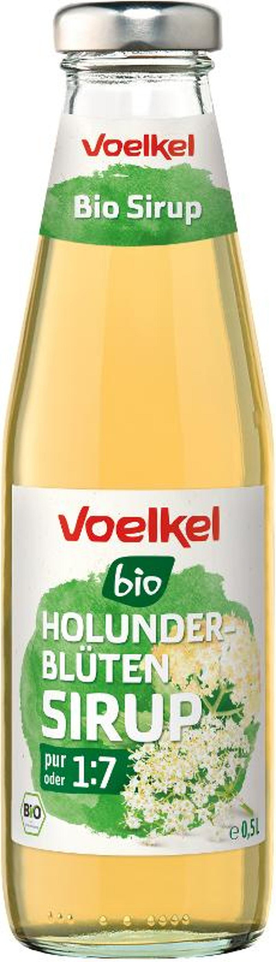 Produktfoto zu Holunderblütensirup