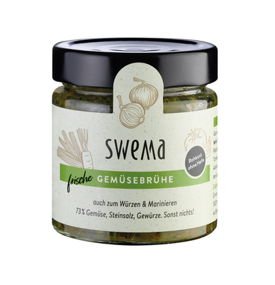 Produktfoto zu Gemüsebrühe, roh und hefefrei 210g für 8 l
