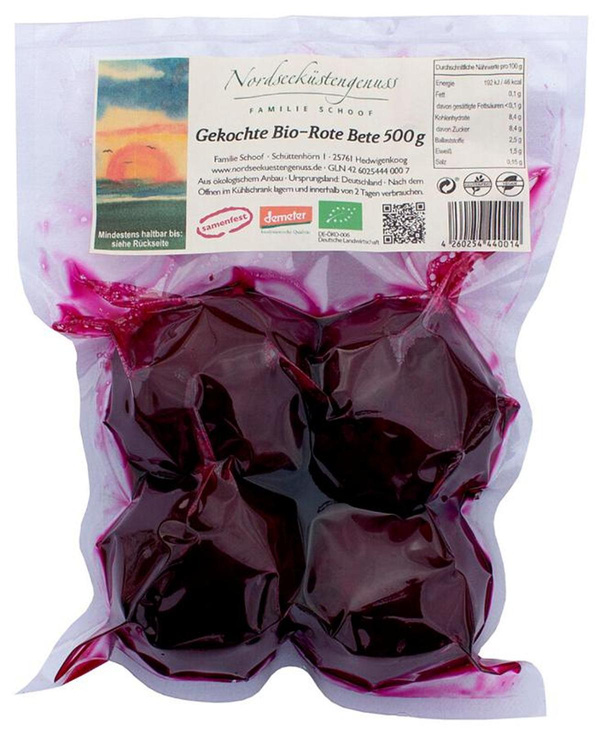 Produktfoto zu Rote Bete gekocht (Vakuum) 500g
