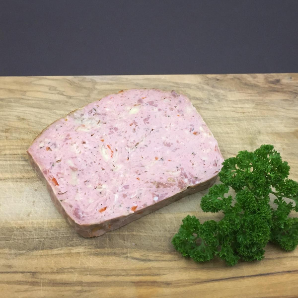 Produktfoto zu Fleischkäse mit Bärlauch ca. 175g