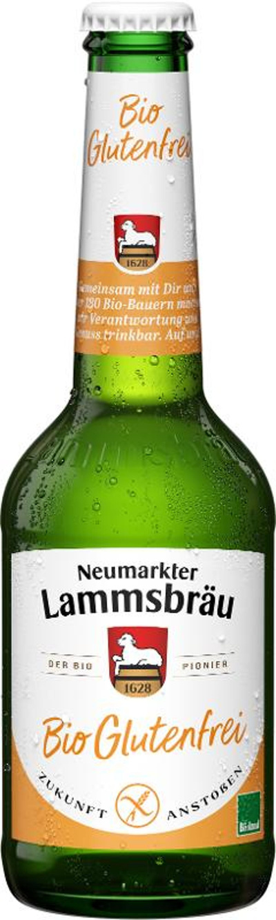 Produktfoto zu Lammsbräu Glutenfrei  10x0,33l