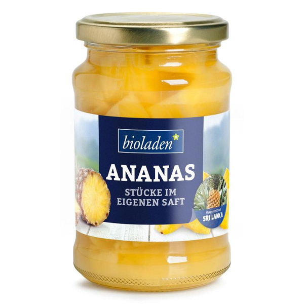 Produktfoto zu Ananasstücke 6x345g