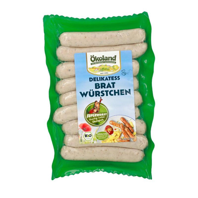 Produktfoto zu Bio-Bratwürstchen 9 Stück