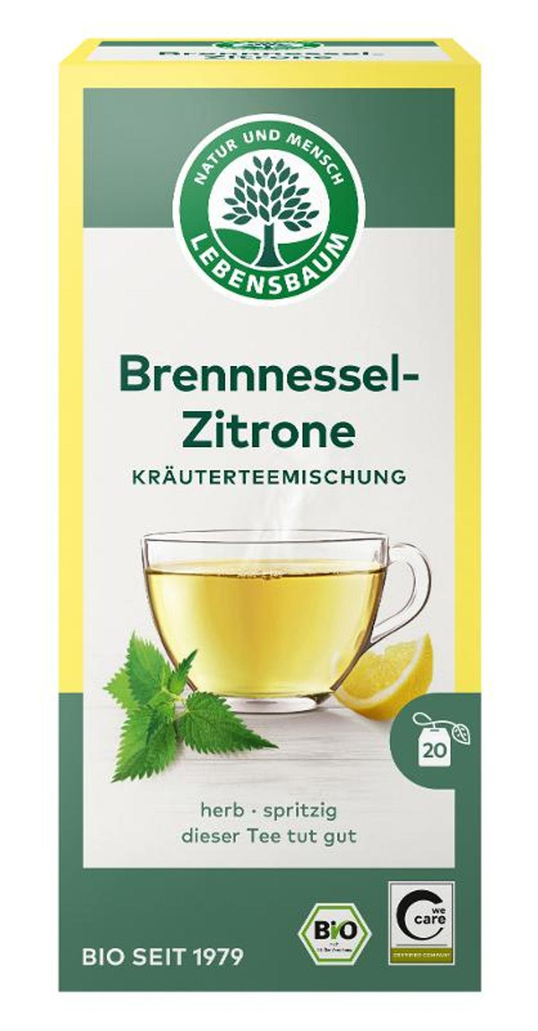 Produktfoto zu Brennnessel Zitrone TB statt 2,79€