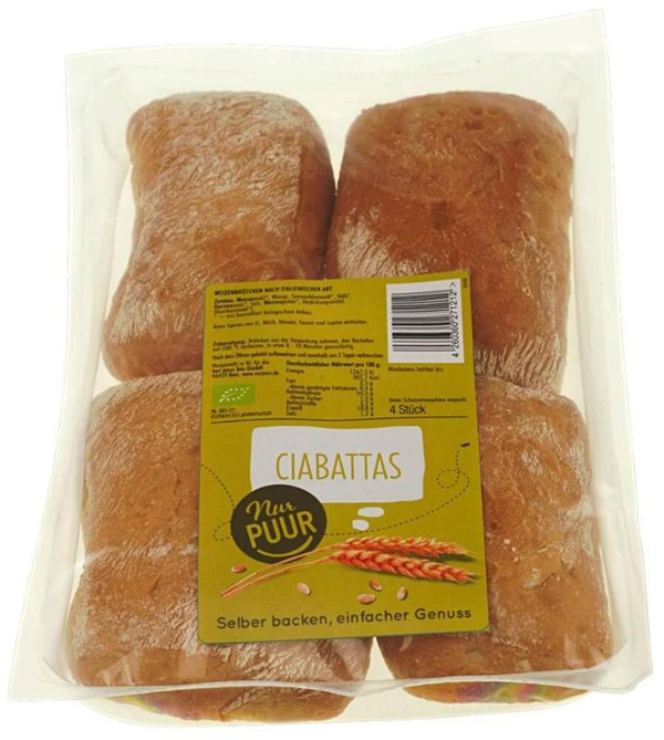 Produktfoto zu Ciabattas zum Aufbacken