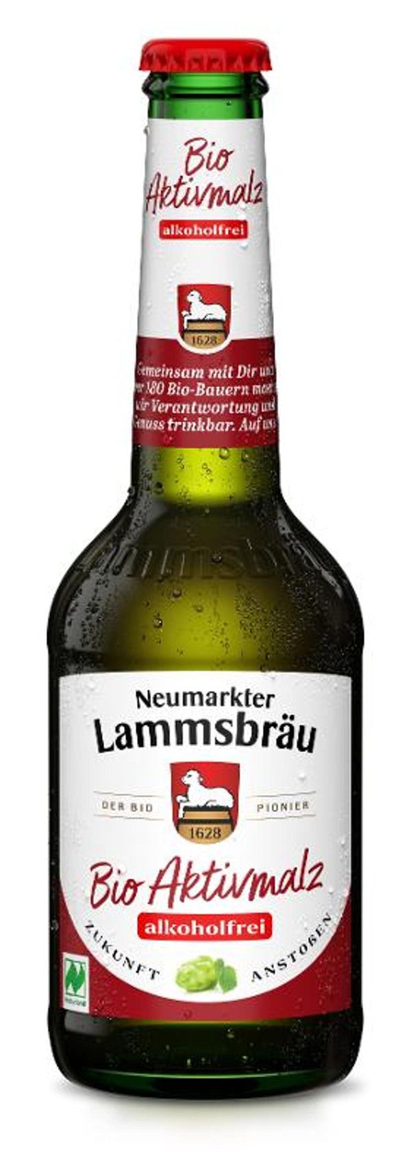 Produktfoto zu Lammsbräu Aktivmalz 10x0,33l