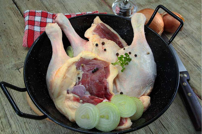 Produktfoto zu Entenkeule 1 Stück ca.220g