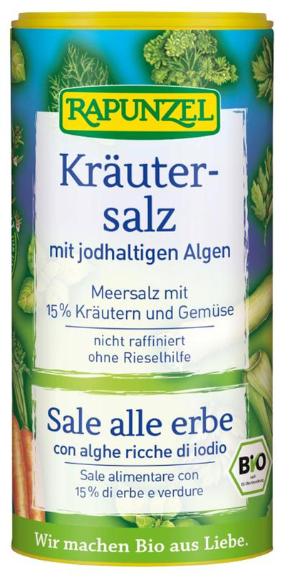Produktfoto zu Kräutersalz jodiert mit 15% Kräutern