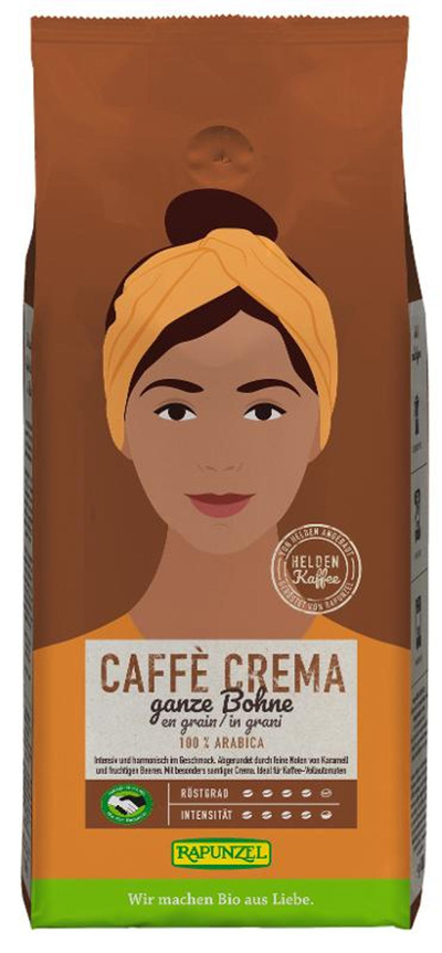 Produktfoto zu Heldenkaffee Crema ganze Bohne fair