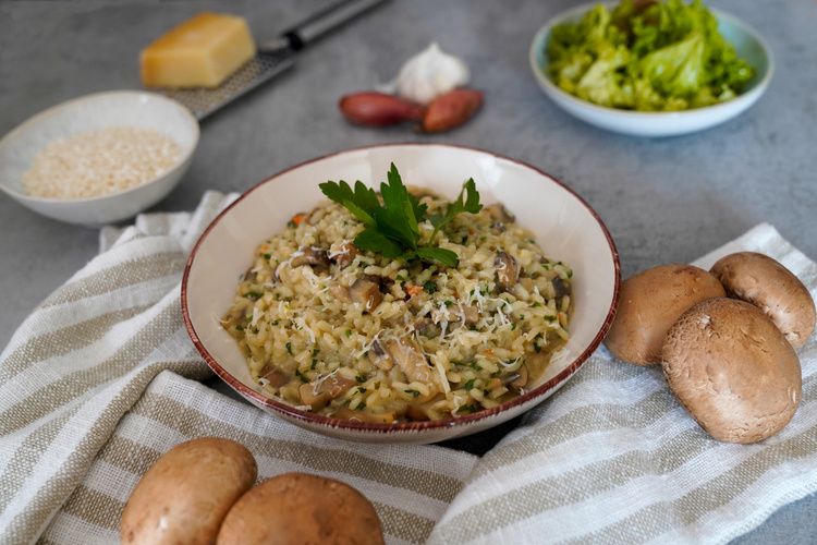 Pilzrisotto