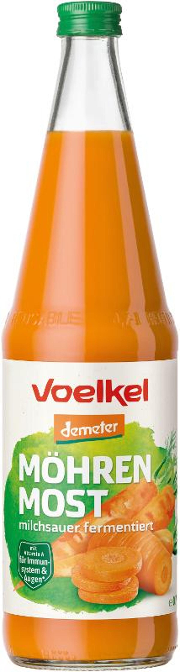 Produktfoto zu Möhrenmost, milchsauer 6x0,7l