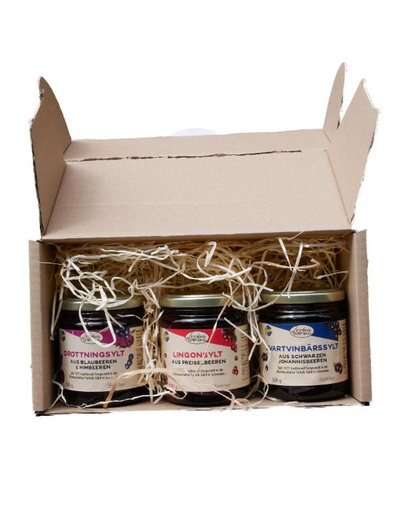 Produktfoto zu Winter Geschenkset mit Konfitüren - Syltbox statt 12,99€