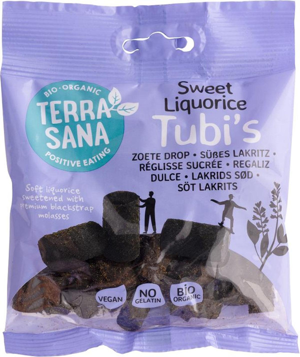 Produktfoto zu Süße Lakritz Tubis, 12x100g