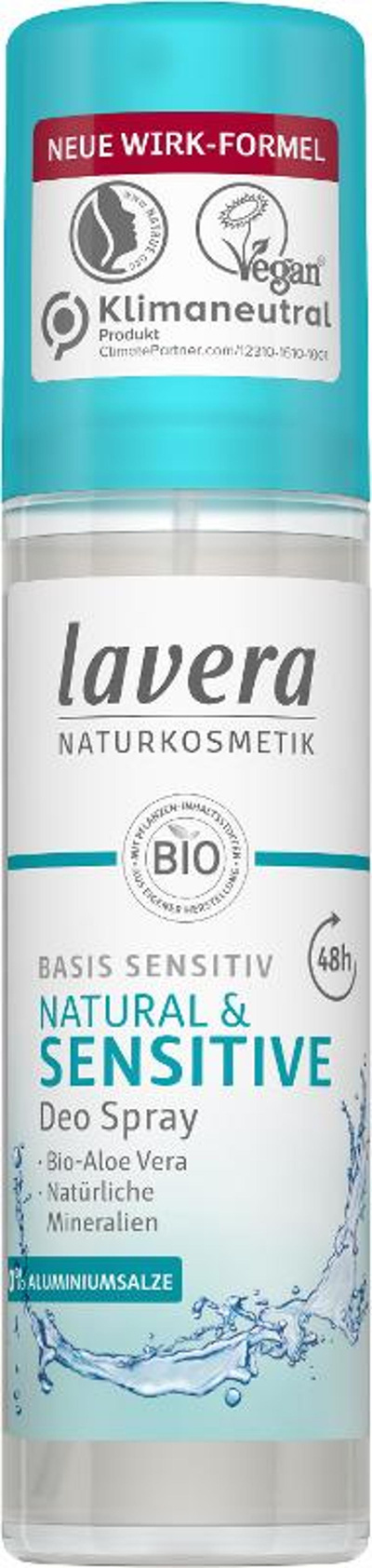 Produktfoto zu Deo Spray Basis Sensitive Lavera
