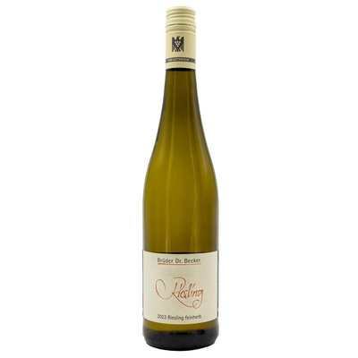 Produktfoto zu Riesling feinherb 2023 Brüder Dr. Becker