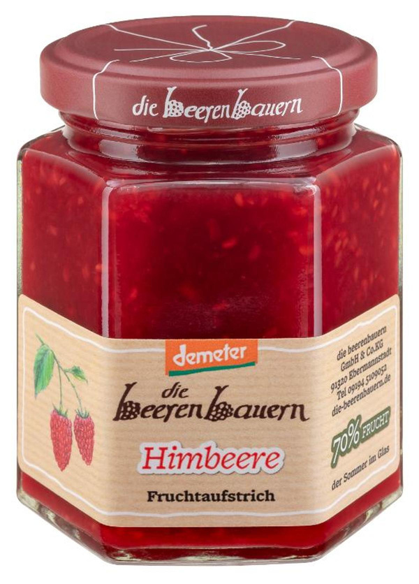 Produktfoto zu Himbeere Fruchtaufstrich