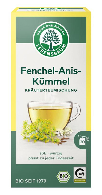 Produktfoto zu Fenchel-Anis-Kümmel Tee TB