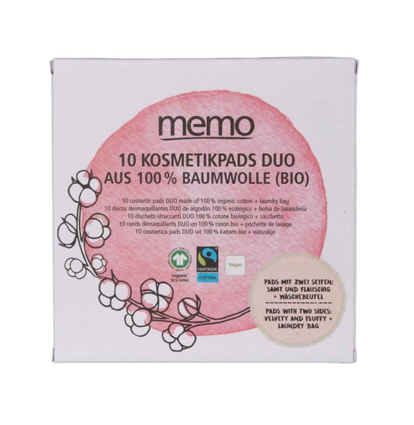 Produktfoto zu Kosmetik Pads aus Baumwolle