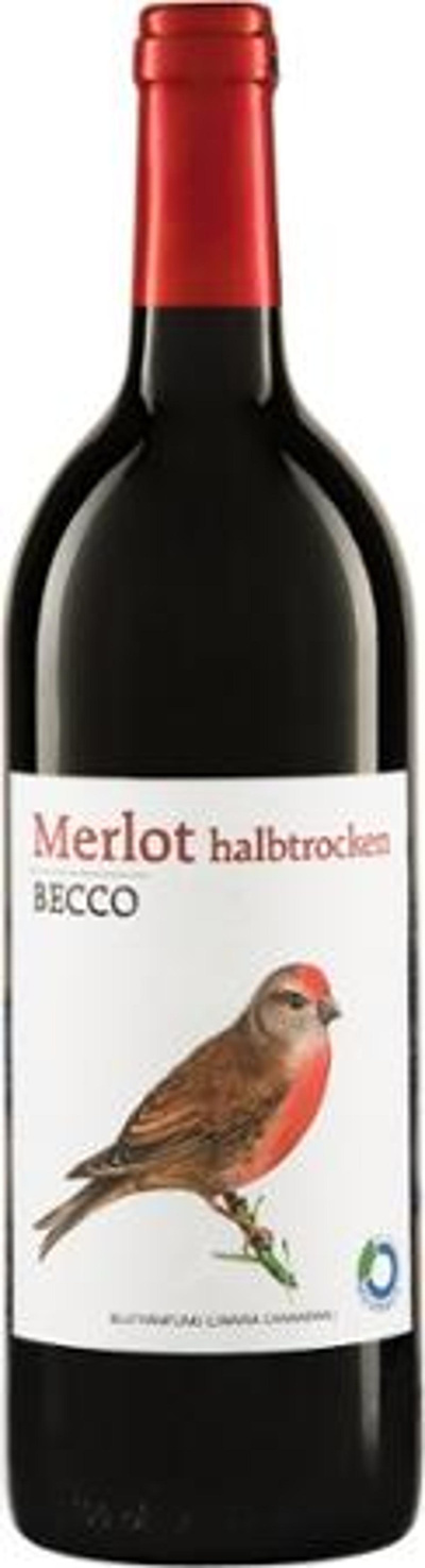 Produktfoto zu BECCO Merlot halbtrocken 2024