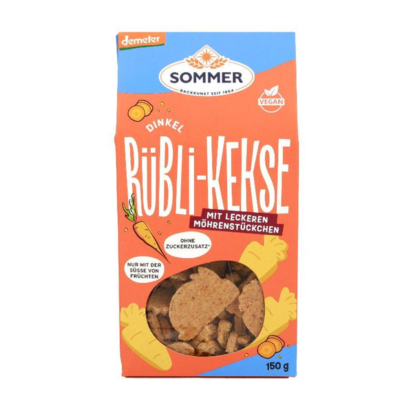 Produktfoto zu Dinkel Rübli Kekse vegan statt 2,99€