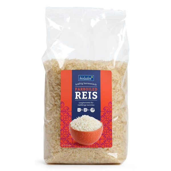 Produktfoto zu Parboiled Reis weiß bioladen 1kg