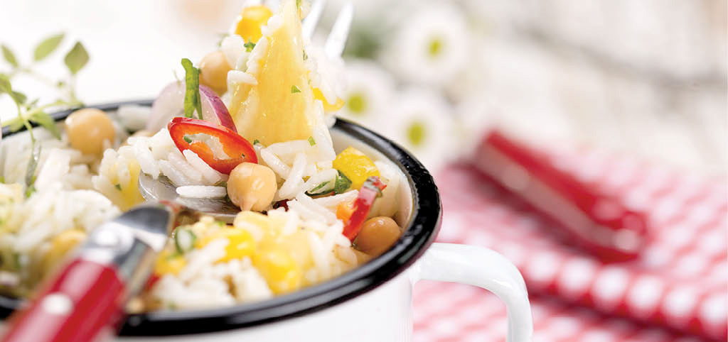 Veganer Reissalat