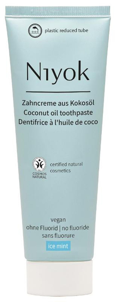 Produktfoto zu Niyok Zahncreme Kokosöl Eisminze