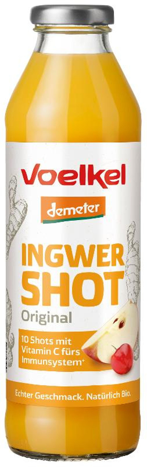 Produktfoto zu Shot Ingwer 0,5l
