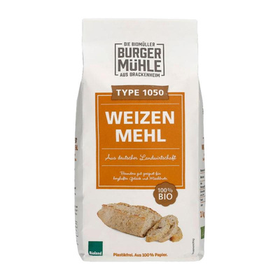Produktfoto zu Weizenmehl 1050 Burgermühle