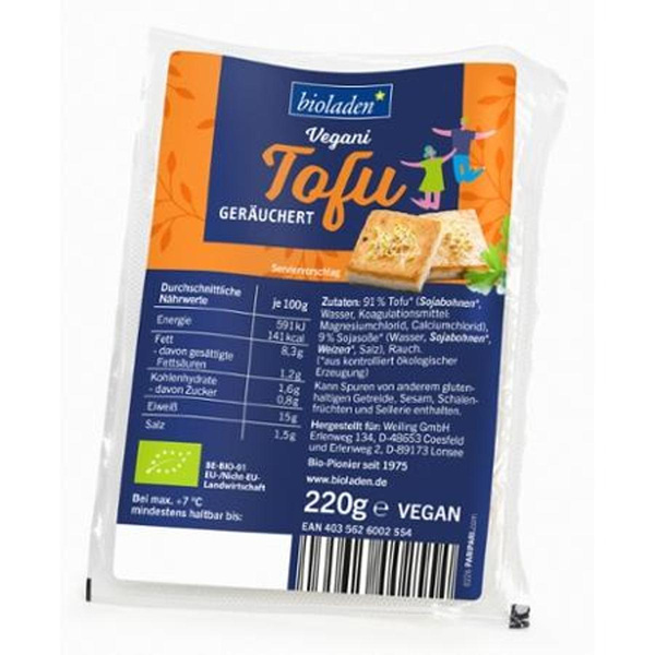 Produktfoto zu Tofu geräuchert, vakuum